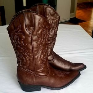 Rampage Wellington Western Boots